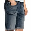 Goldgarn Denim Jeans-Shorts blau