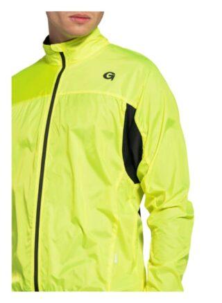 Gonso Radjacke Serru Mit Mesh-Einsätzen gelb
