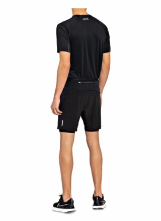 Gore Running Wear 2-In-1-Laufshorts r5 Mit Mesh-Einsätzen schwarz