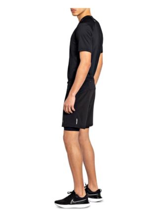 Gore Running Wear 2-In-1-Laufshorts r5 Mit Mesh-Einsätzen schwarz