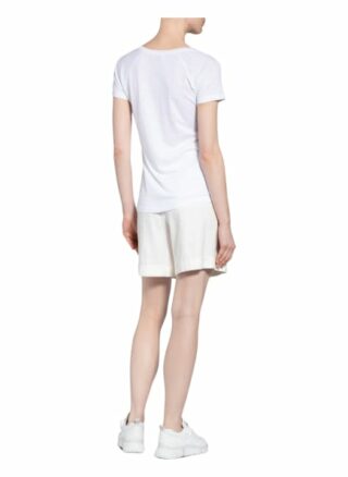 Grace T-Shirt Mit Perlenbesatz weiss