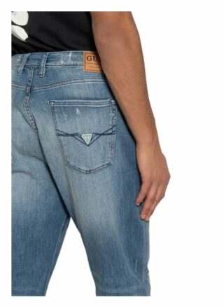 Guess Destroyed Jeans Drake Regular Fit blau