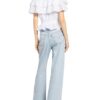 Guess Off-Shoulder-Bluse Isotta Aus Lochspitze weiss