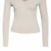 Guess Off-Shoulder-Shirt Sonay beige