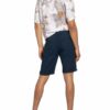 Guess Shorts Myron Mit Leinen blau