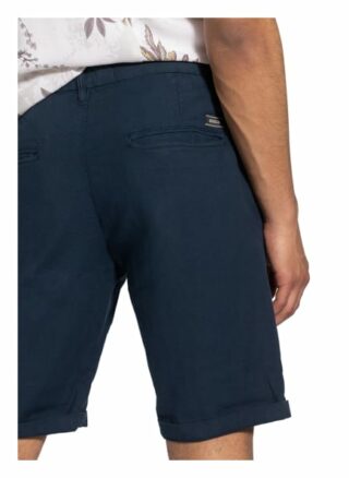 Guess Shorts Myron Mit Leinen blau