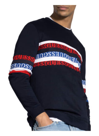Guess Sweatshirt Carlton blau