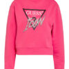 Guess Sweatshirt Icon Mit Schmucksteinbesatz pink