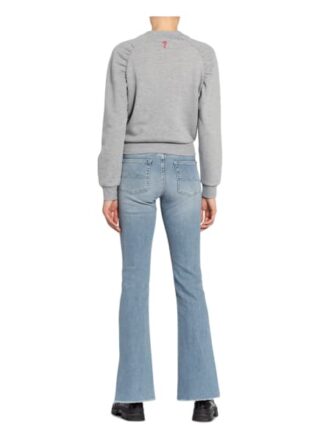 Guess Sweatshirt Mit Schmucksteinbesatz grau