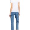 Guess T-Shirt Mit Schmucksteinbesatz weiss