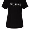 Guess T-Shirts Damen, Schwarz