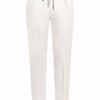 Hackett London Chino Im Jogging-Stil Slim Fit weiss