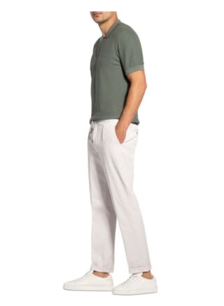 Hackett London Chino Im Jogging-Stil Slim Fit weiss