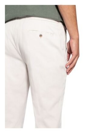 Hackett London Chino Im Jogging-Stil Slim Fit weiss