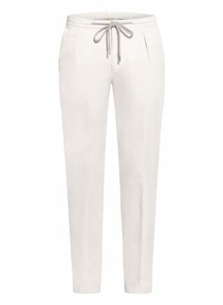 Hackett London Chino Im Jogging-Stil Slim Fit weiss