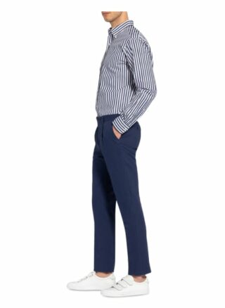 Hackett London Chino Slim Fit Mit Seide blau