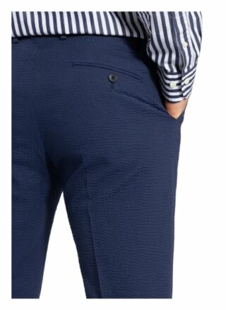 Hackett London Chino Slim Fit Mit Seide blau