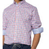 Hackett London Hemd Classic Fit blau