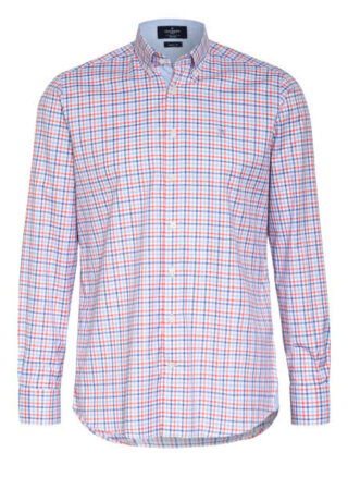 Hackett London Hemd Classic Fit blau
