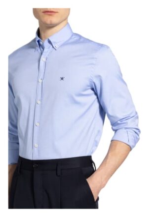 Hackett London Casual-Hemd Herren, Blau