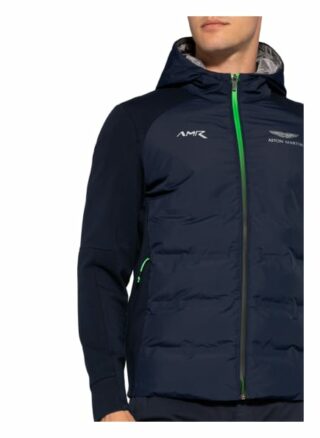 Hackett London Jacke Im Materialmix blau