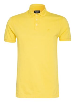 Hackett London Jersey-Poloshirt gelb