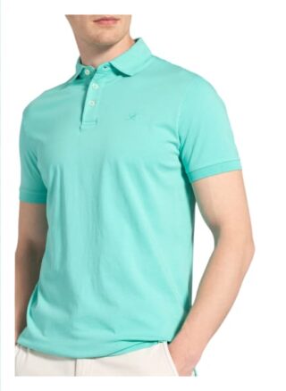 Hackett London Jersey-Poloshirt gruen
