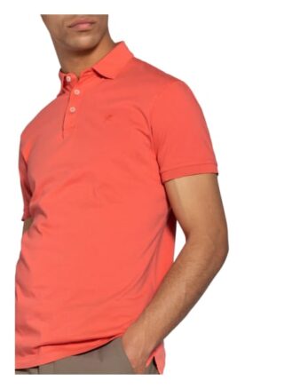 Hackett London Jersey-Poloshirt rot