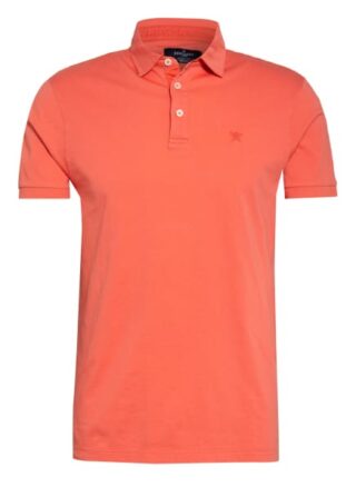 Hackett London Jersey-Poloshirt rot
