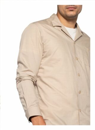 Hackett London Overshirt Herren, Beige