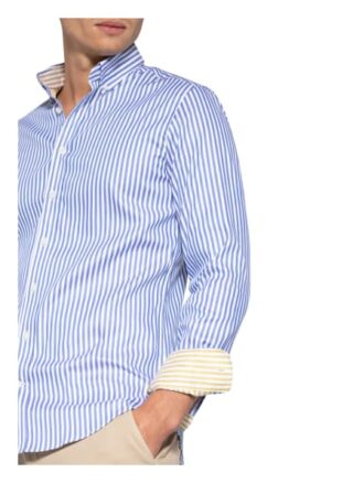 Hackett London Oxfordhemd Slim Fit blau