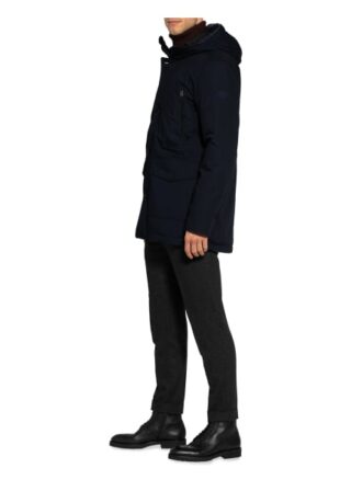 Hackett London Parka blau