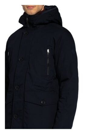 Hackett London Parka blau