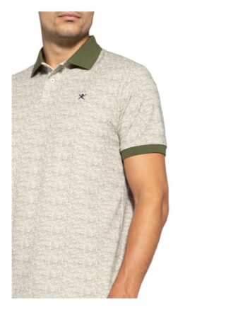 Hackett London Piqué-Poloshirt Herren, Grün