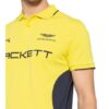 Hackett London Piqué-Poloshirt gelb