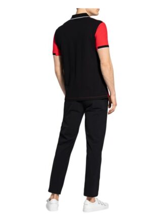 Hackett London Piqué-Poloshirt rot