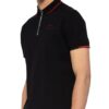 Hackett London Piqué-Poloshirt schwarz