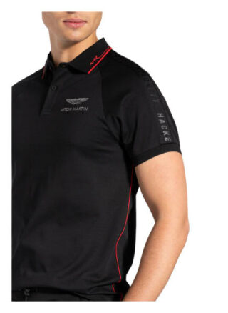 Hackett London Poloshirt schwarz