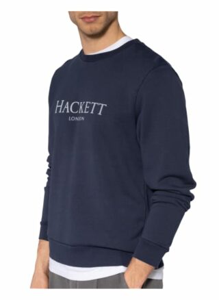 Hackett London Sweatshirt Herren, Blau