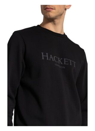Hackett London Sweatshirt Herren, Schwarz