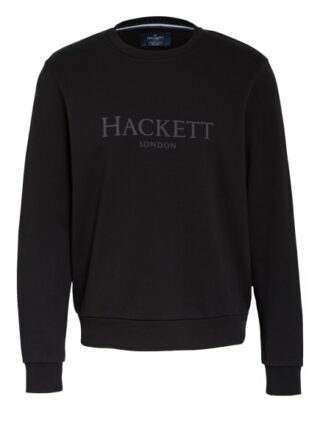 Hackett London Sweatshirt Herren, Schwarz