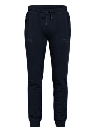 Hackett London Swetpants Mit Galonstreifen blau