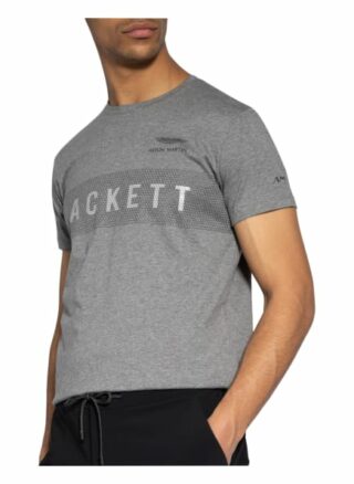 Hackett London T-Shirt Herren, Grau