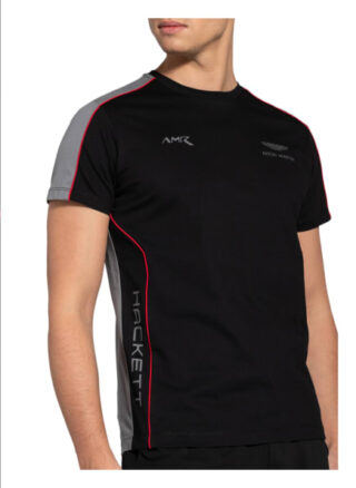 Hackett London T-Shirt Herren, Schwarz