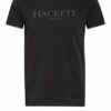 Hackett London T-Shirt Herren, Schwarz
