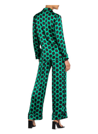 Halpern Satinbluse gruen