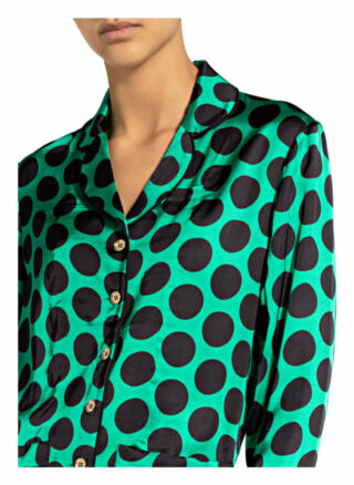 Halpern Satinbluse gruen