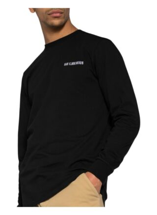 HAN KJØBENHAVN Longsleeve Herren, Schwarz