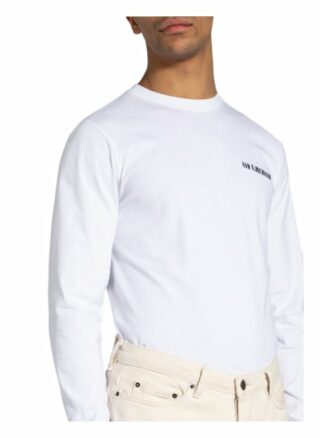 HAN KJØBENHAVN Longsleeve Herren, Weiß