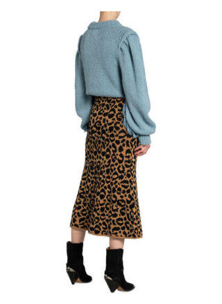 Hayley Menzies Pullover Mit Spitzenbesatz blau